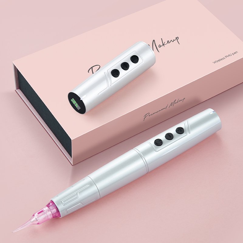 Biomaser hot sale rotary wireless tattoo machine pen kit customize box digital microblading pen wireless dermograph