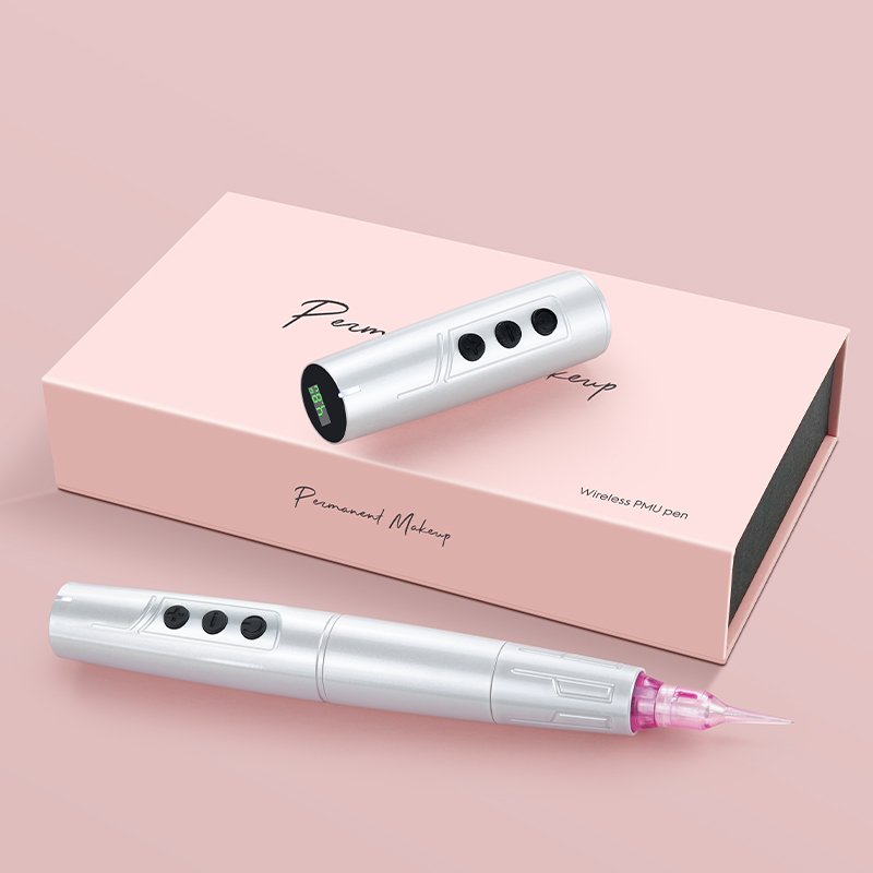 Biomaser hot sale rotary wireless tattoo machine pen kit customize box digital microblading pen wireless dermograph