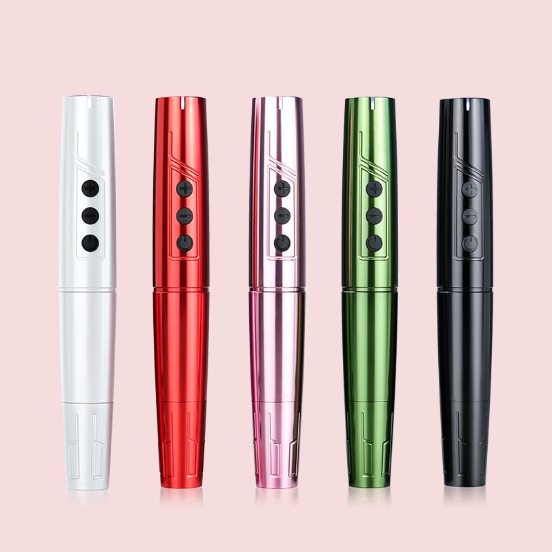 Biomaser hot sale rotary wireless tattoo machine pen kit customize box digital microblading pen wireless dermograph