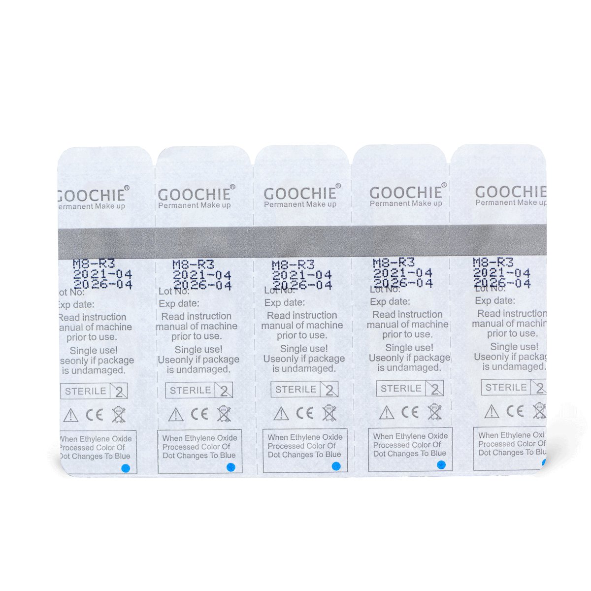 Goochie M8 Permanent Makeup Cartridge Needle Microshading M8-4 PMU Machine