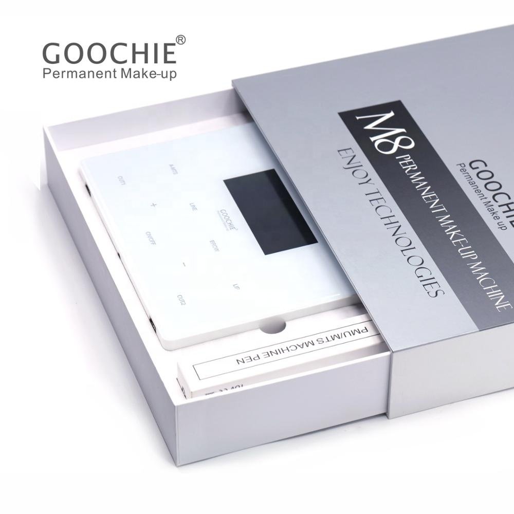 Goochie M8 No Vibration pmu hair stroke microblading eyebrow tattoo machine