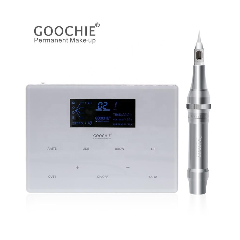 Goochie M8 No Vibration pmu hair stroke microblading eyebrow tattoo machine