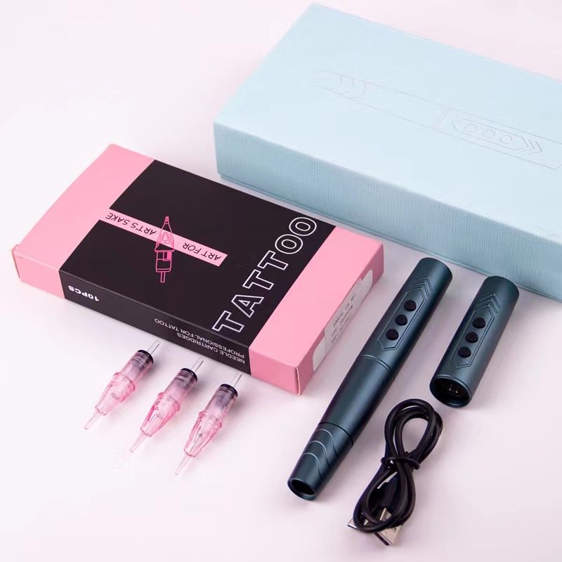 CNC Tattoo Supply Rechargeable Magnetic Battery Tattoo Machine Gun Pen Wholesale Electric Wireless Rotary Tattoo Machine