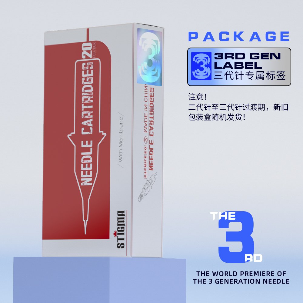 OEM Tattoo Supplies Needles Professional Scalp High quality 304 Hard Stainless Steel 3rl Cartridge Tattoo Needles