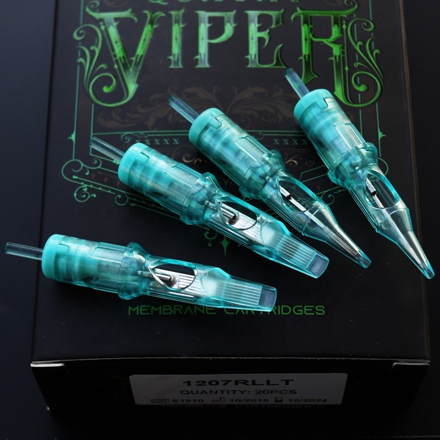 Dayshow New boutique VIPER tattoo one needle tattoo eyebrow cartridge needle 10pc/boxs