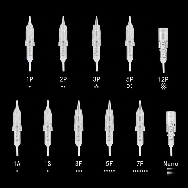 OEM Disposable Tattoo Machine Cartridge Needles Gammy Ray Sterilized Permanent Makeup Machine Needles