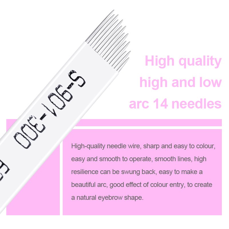 MASSA Wholesale 316 Nano PMU Tattoo Needles High Quality Tattoo Needles Tattoo Blade Support Customized Services