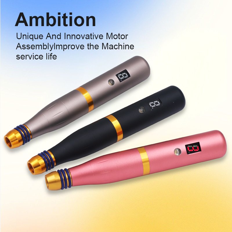 XJ Professional Tattoo Machines Wireless Permanent Makeup Machine Pen High Speed Motor Microblading Tattoo Machine