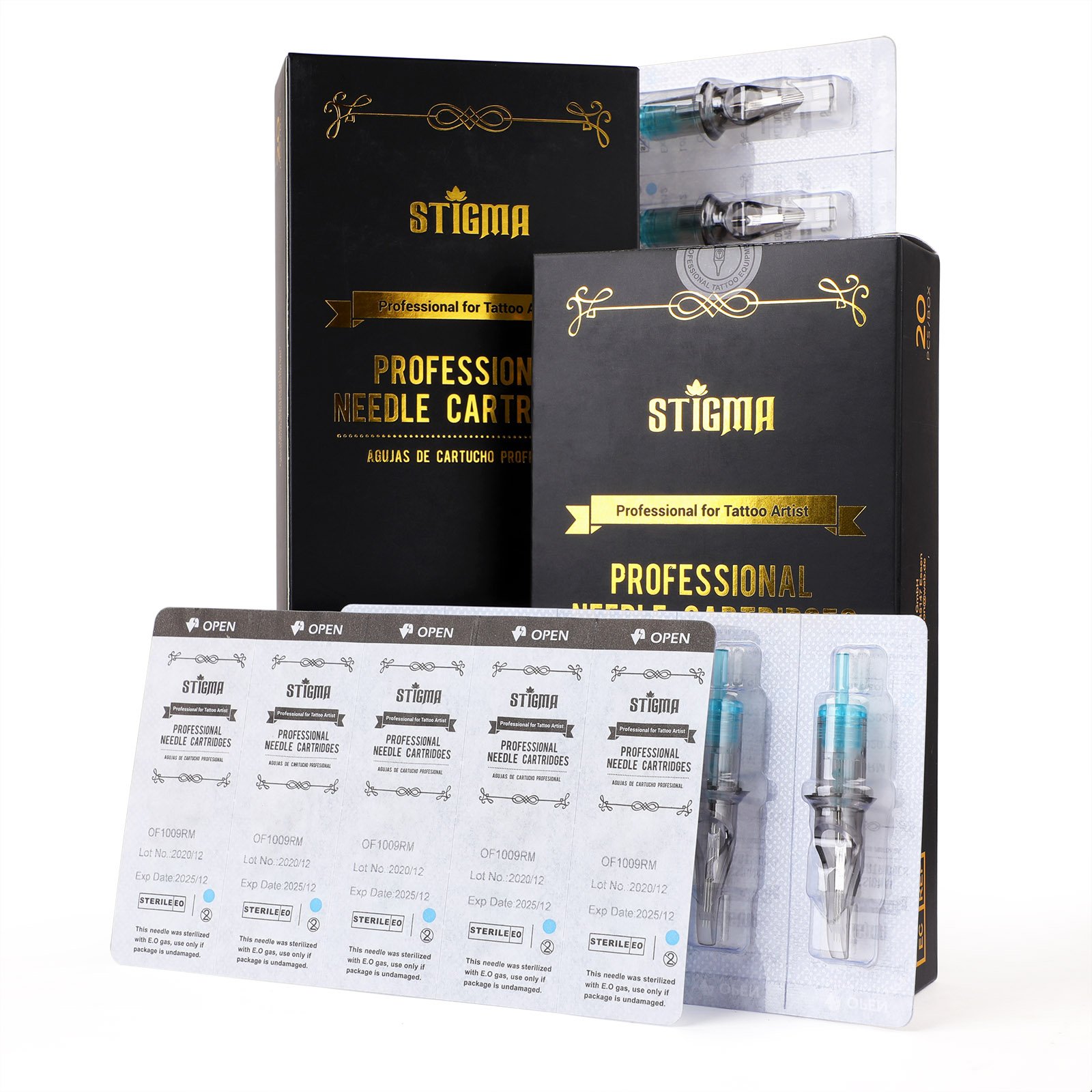 Needle Cartridge Disposable Professional Stainless Steel Cartridge Tattoo Needle