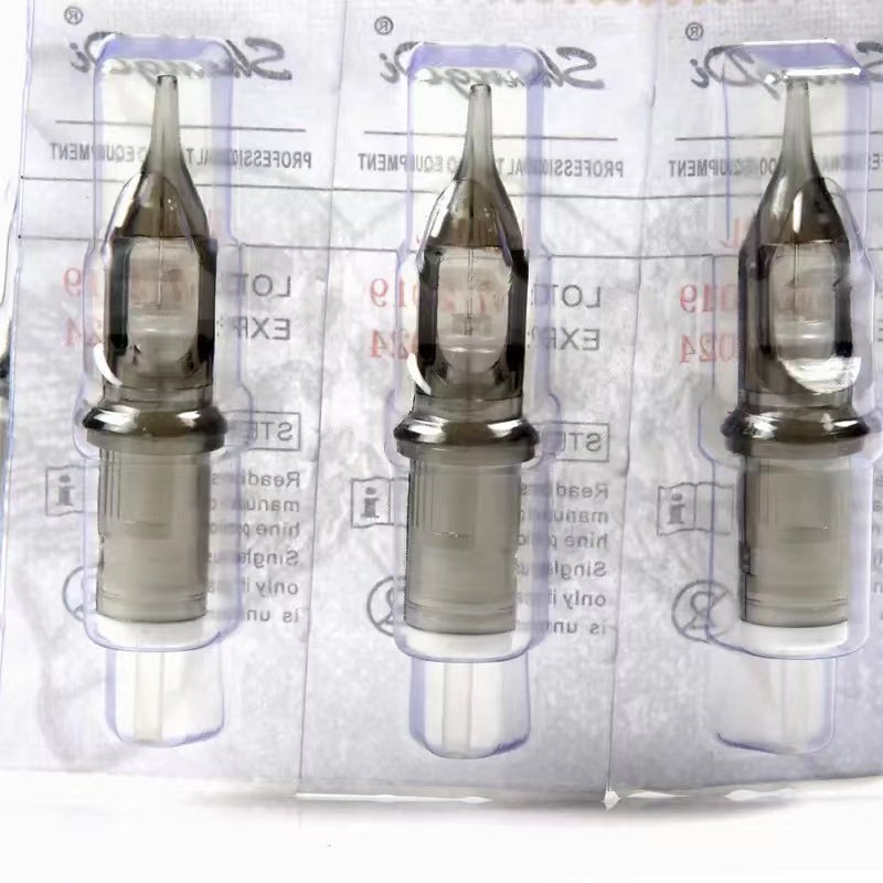 New Wholesale Manufacturer Professional 10PCS/ lot Disposable Tattoo Cartridge Needle for Tattoo Gun Permanent Make Up Cartridge
