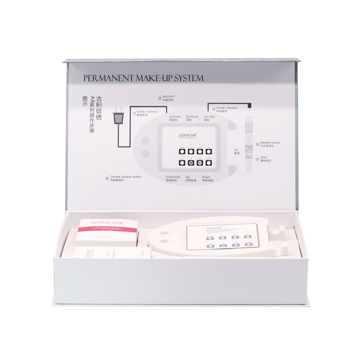Private Labeling Goochie Permanent Makeup Professional Pmu Machine For Eyebrow Microblading
