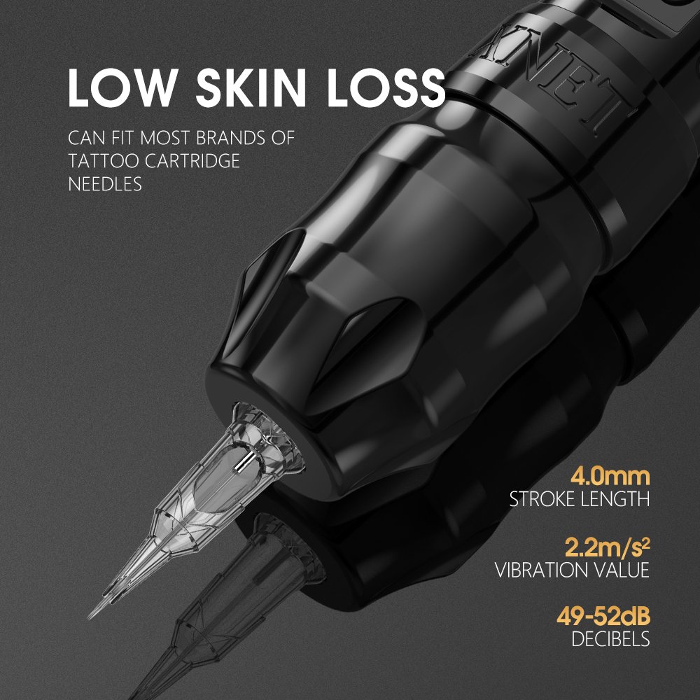 XNET Titan 2400mAh Digital Display Battery Powerful Motor Professional Wireless Rotary Tattoo Pen Machine for Body Art