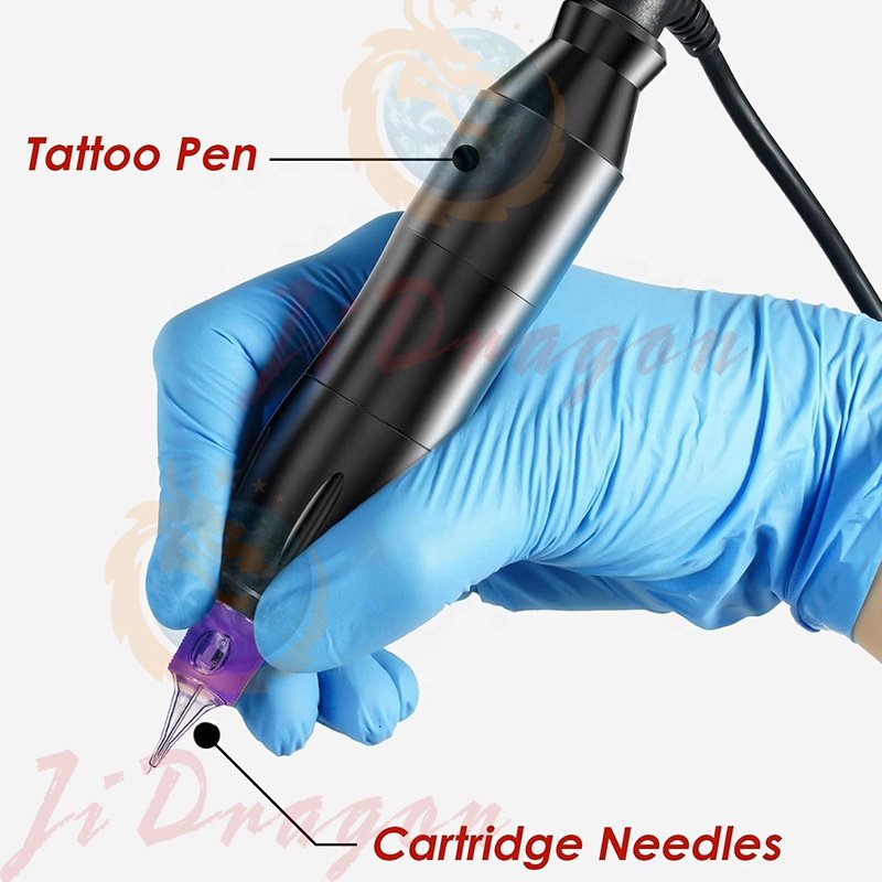 20Pcs/Box Purple Disposable Cartridge Tattoo Needles RL RS RM M1 Universal Needle for Permanent Makeup Machine