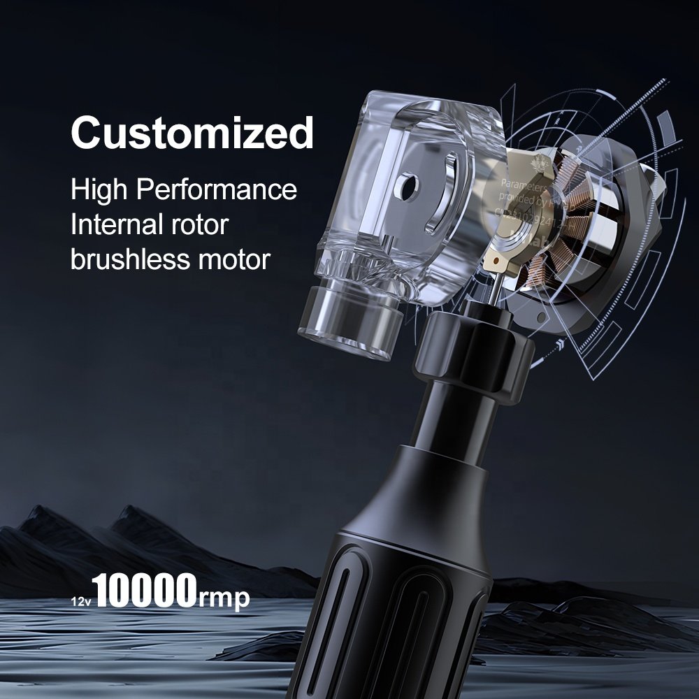 2024 Exclusive Newest Permanent Makeup Training Tool Direct Drive Brushless Motor With Cartridge Needles