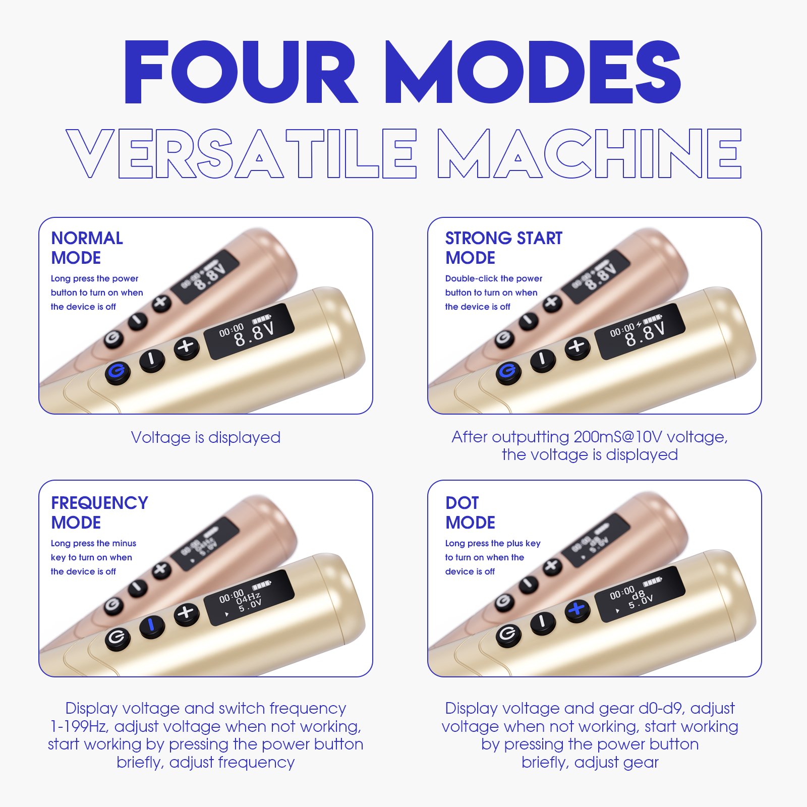 Mast Nano2 Pink Double Battery Wireless Permanent Makeup Tattoo Pen Machine Lips Eyeline Eyebrows PMU Device