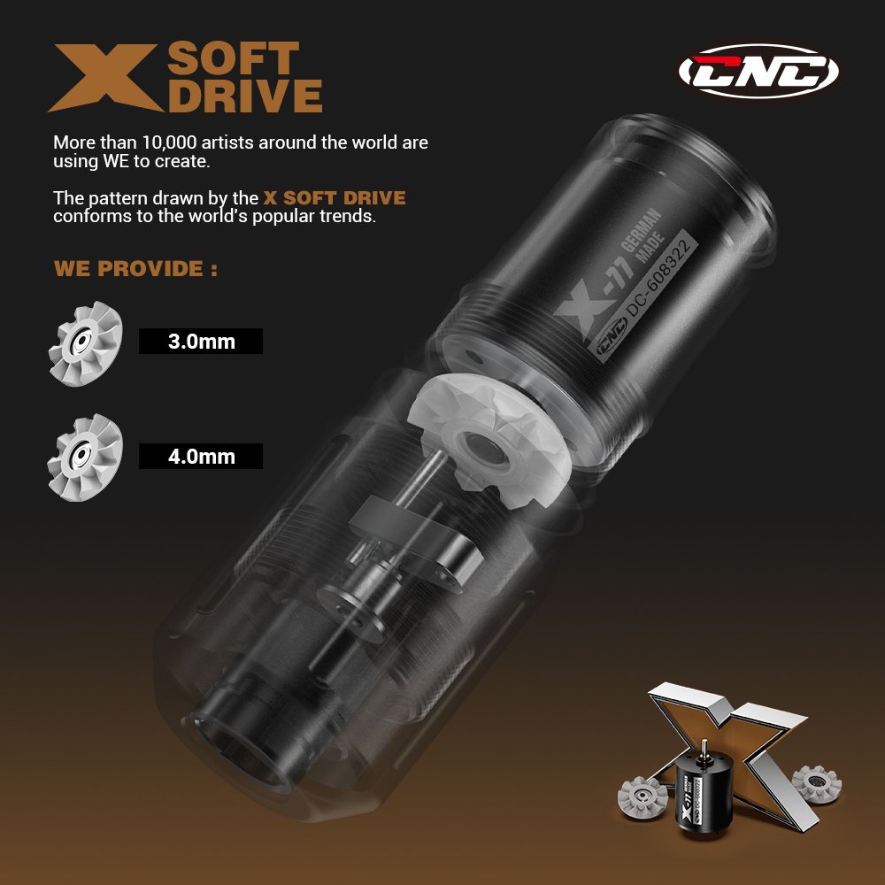 CNC Lithium Battery Tattoo Pen Permanent Makeup Machine Cartridge Needle Pen 2022 Hot Sale