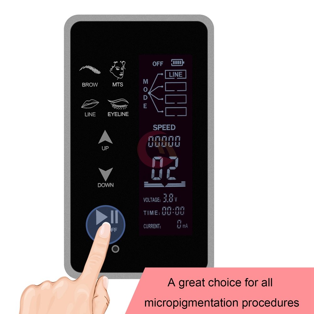 Wholesale Private Label Semi Permanent Makeup Machine Touch Screen Digital Eyebrow Tattoo Machine for Brow, Eyeliner, Lip
