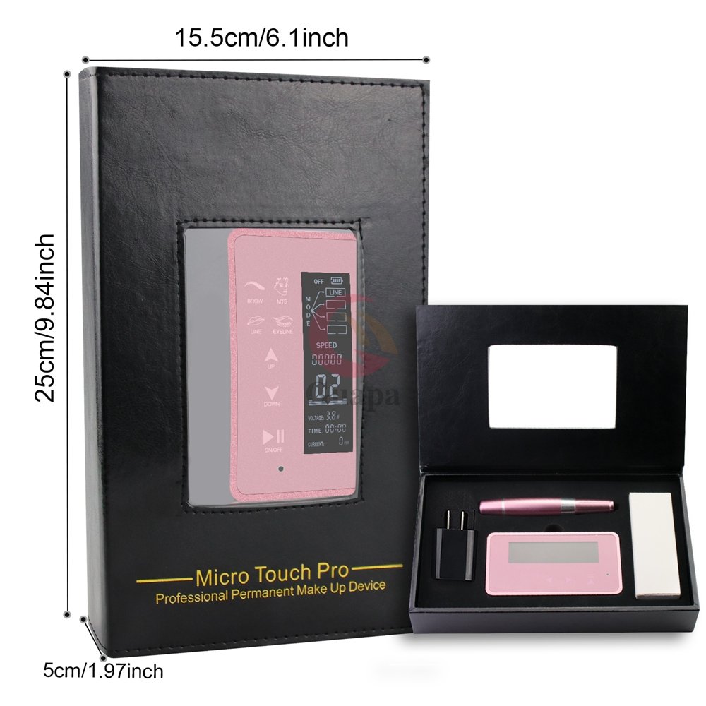 Wholesale Private Label Semi Permanent Makeup Machine Touch Screen Digital Eyebrow Tattoo Machine for Brow, Eyeliner, Lip