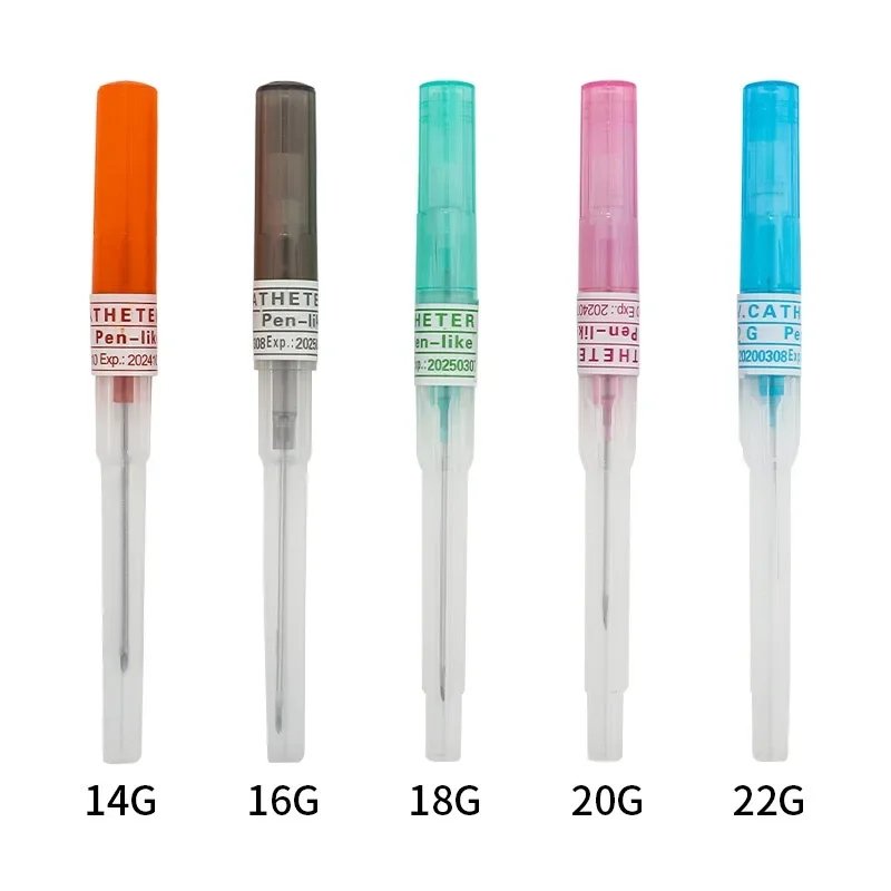 Surgical Steel I.V. Piercing Needles Catheter Cannula Sterile Piercing Needles 14G 16G 18G 20G 22G For Lip Tongue Piercing Tool