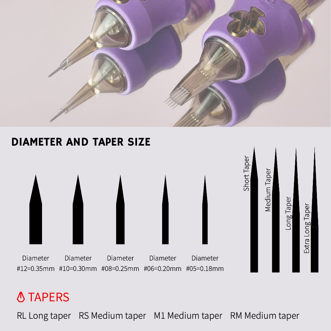 Factory Wholesale Price Tattoo Cartridge Needle Cartridge For Permanent Makeup