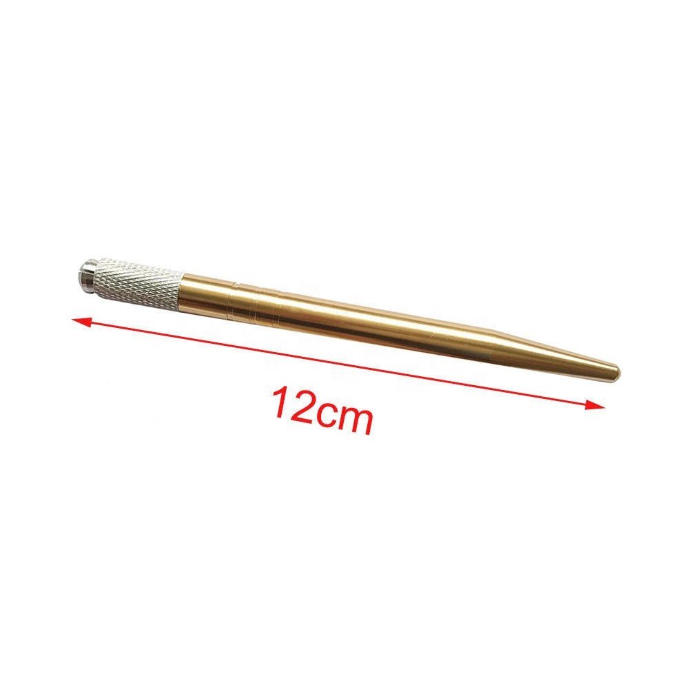 Microblading Pens Disposable Aluminum Handles For Permanent Makeup Eyebrow Tattoo Professional