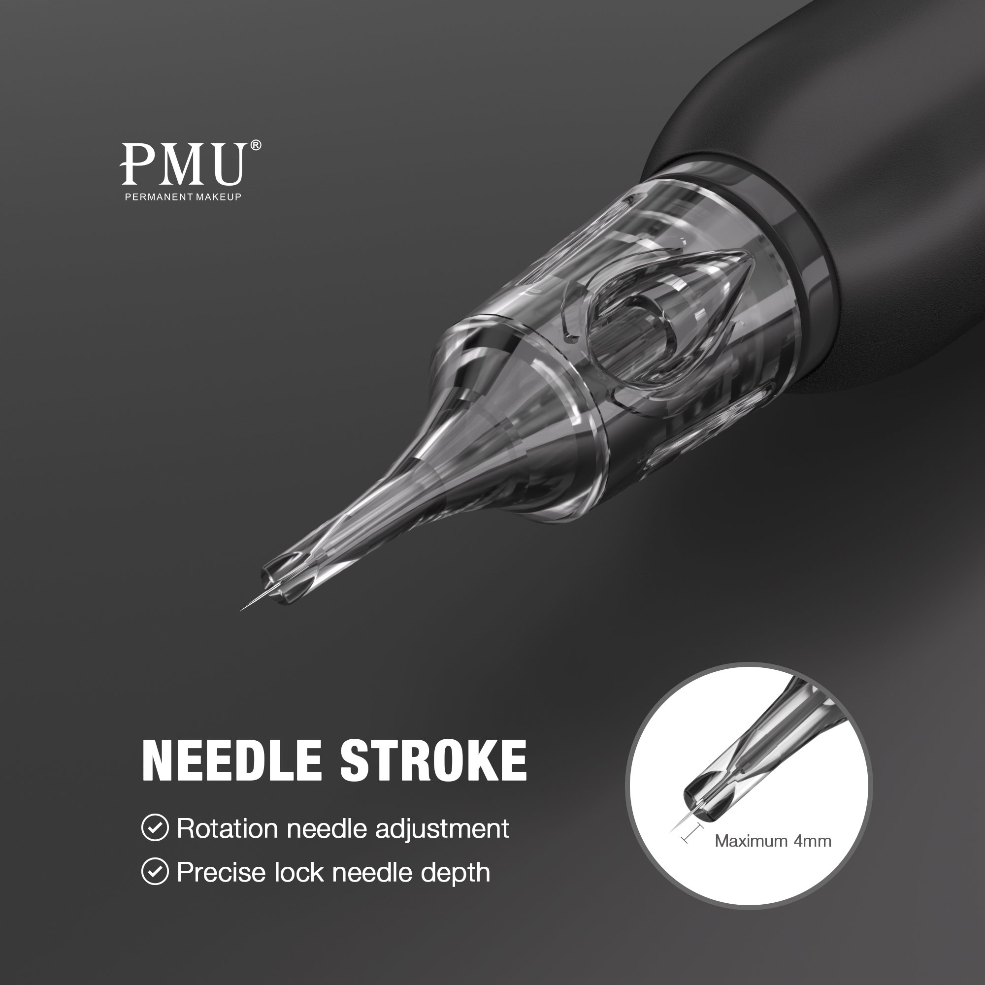 PMU 1001 Rotary Permanent Makeup Eyebrow Tattoo Microblading Wireless Pmu Machine