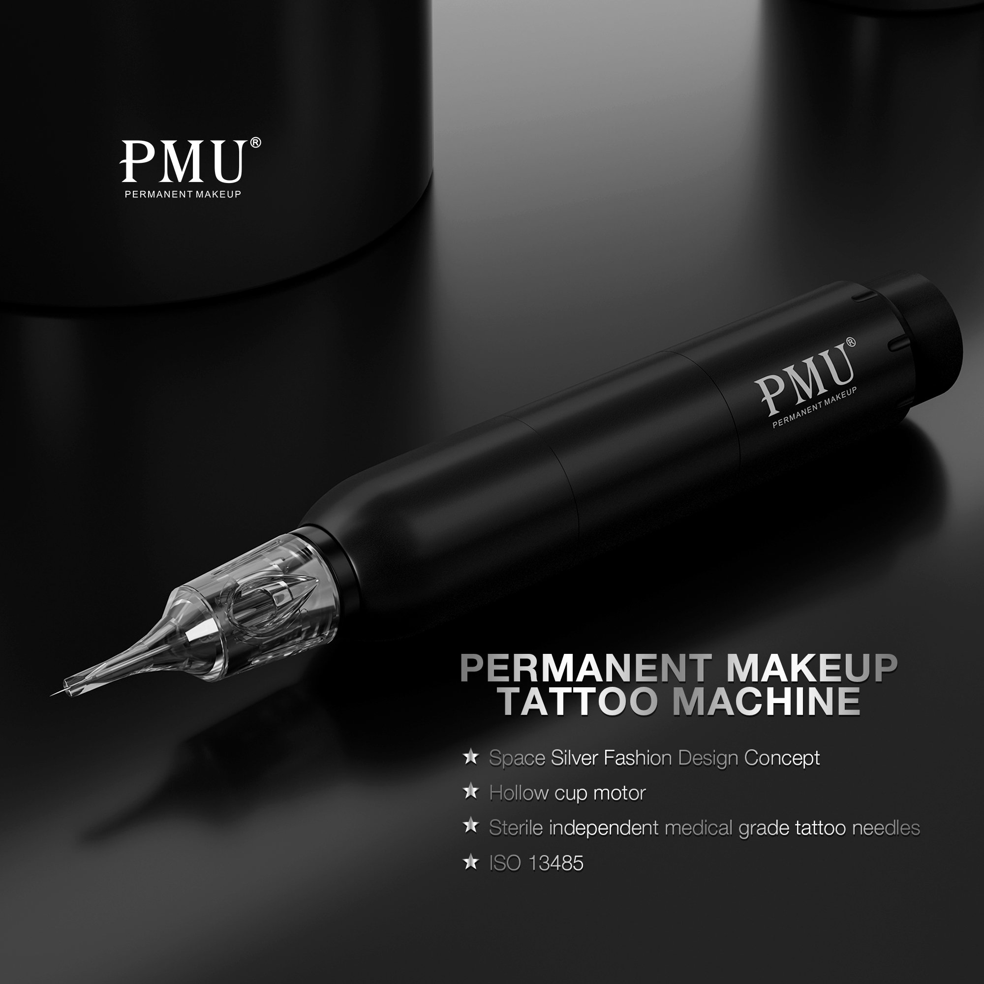 PMU 1001 Rotary Permanent Makeup Eyebrow Tattoo Microblading Wireless Pmu Machine