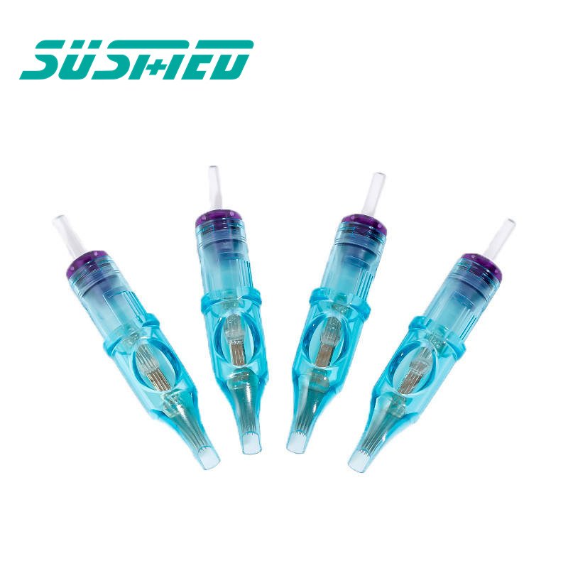 Chinese Factory Body Art Disposable Micro Tattoo Cartridge Needles Tattoo Permanent Makeup Sharp Tattoo Supplies Needles
