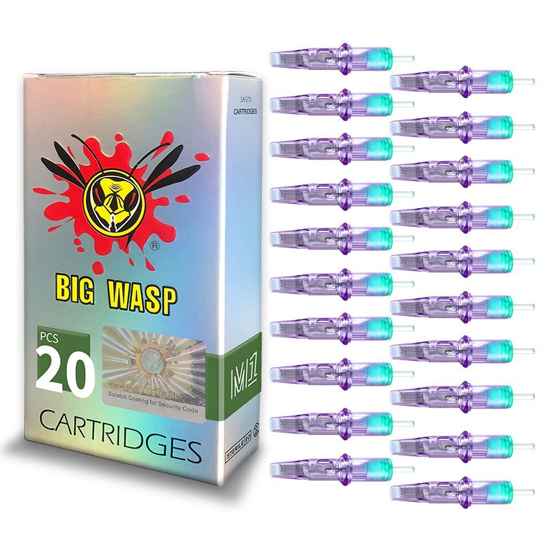 BIGWASP High Quality 316 Stainless Steel Cartridge Supplies Tattoo Needle