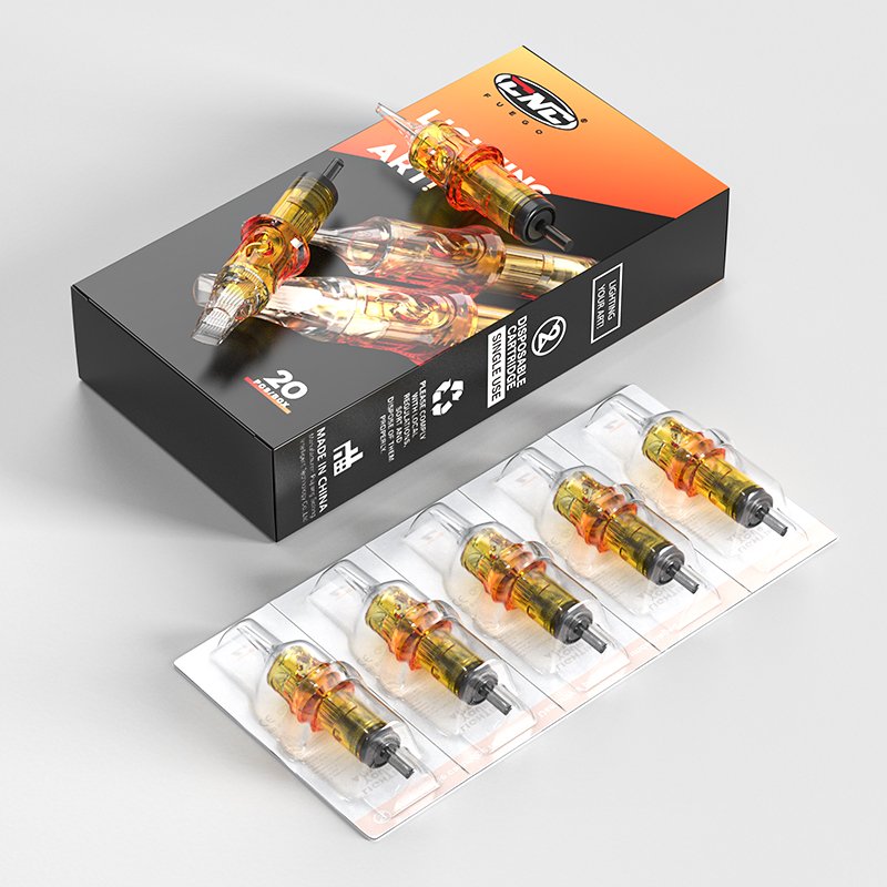 CNC Fuego tattoo cartridge needles permanent makeup cartridge needles free sample