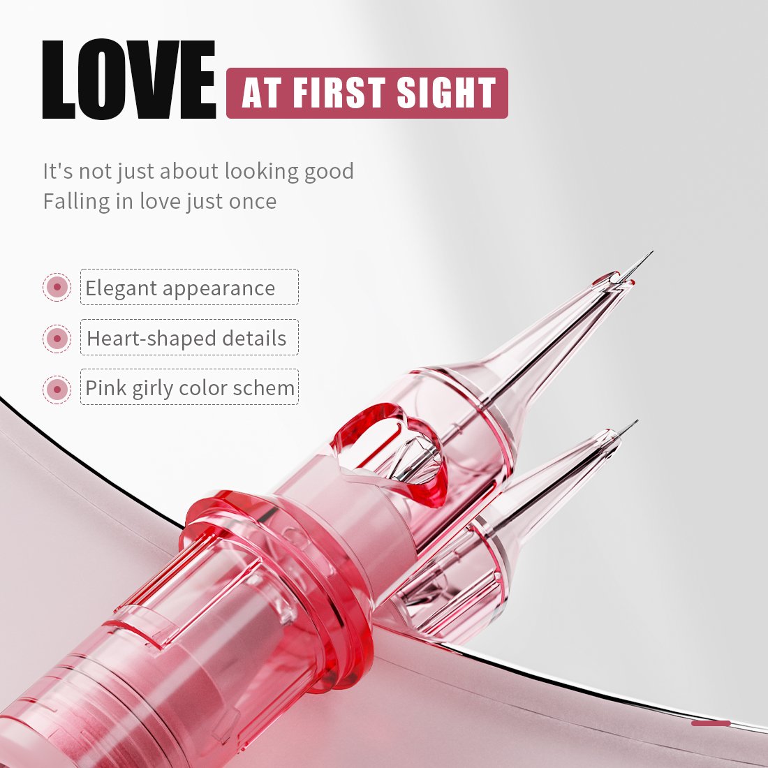 Arenahawk Rose Permanent Makeup Cartridges 1rl Tattoo Needle Cartridge 0.16mm 20pcs/box