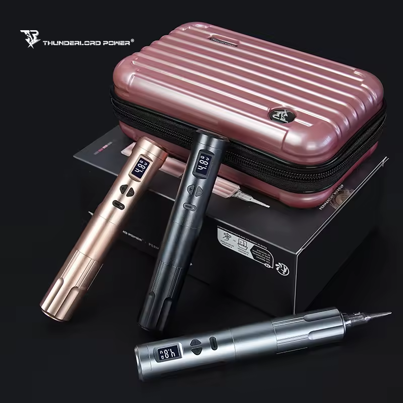 Thunderlord power K6003 tattoo machine Biomaser wireless permanent makeup machine tattoo pen rotary tattoo machine kits Mast EZ