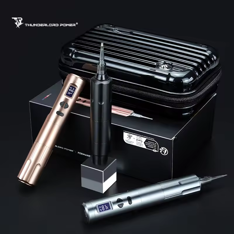 Thunderlord power K6003 tattoo machine Biomaser wireless permanent makeup machine tattoo pen rotary tattoo machine kits Mast EZ