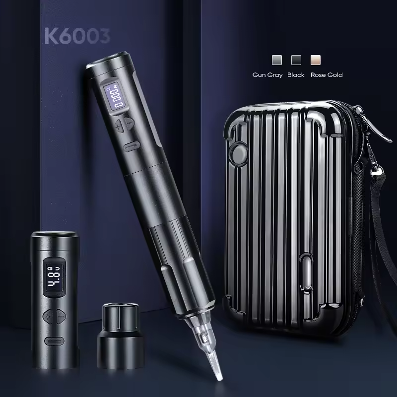 Thunderlord power K6003 tattoo machine Biomaser wireless permanent makeup machine tattoo pen rotary tattoo machine kits Mast EZ