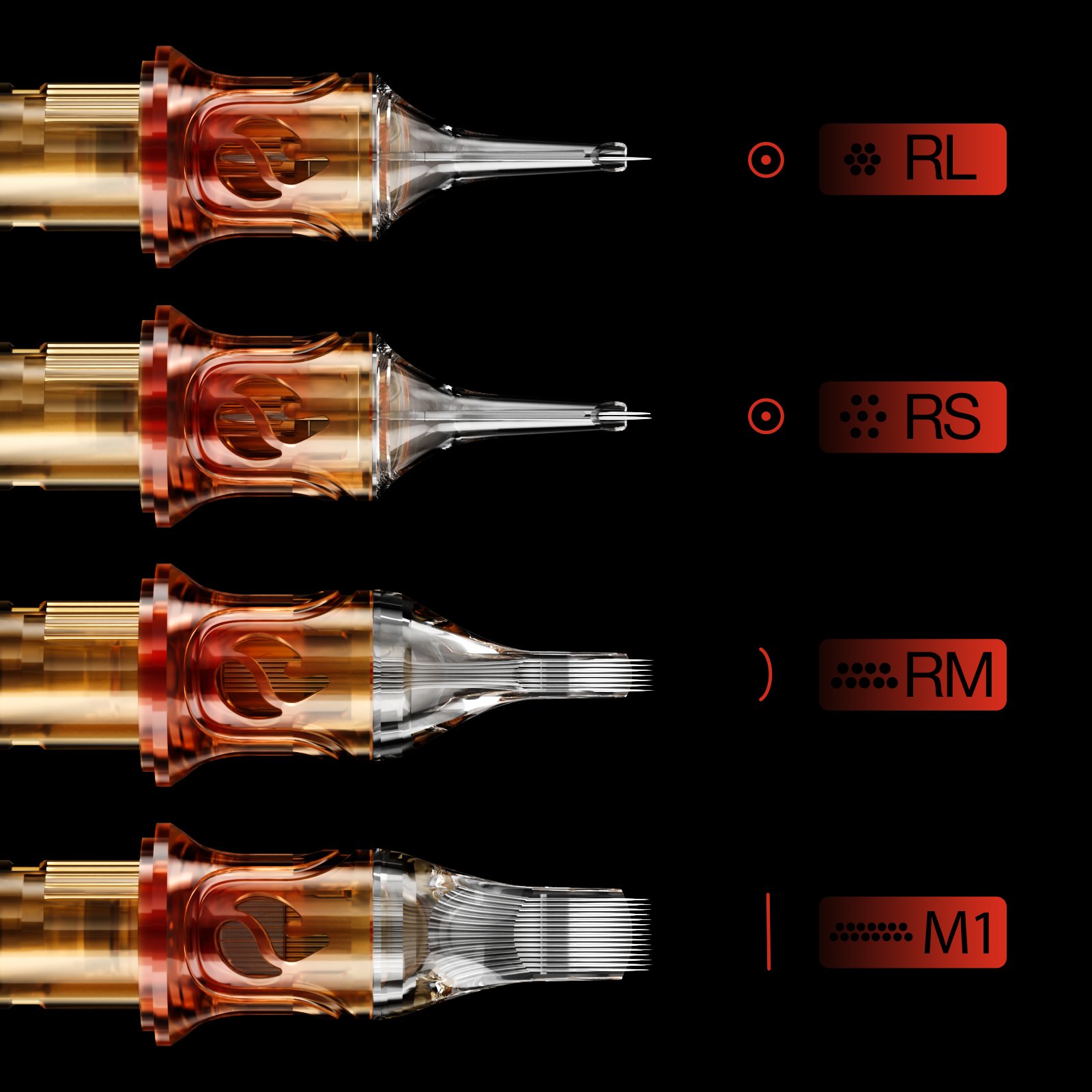 2024 Newst CNC Fuego tattoo cartridge needle permanent makeup cartridge needles free sample