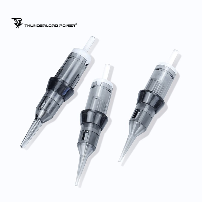 20pcs Tattoo Cartridge Needles Round Liner with Membrane Professional Disposable Tattoo Needle Cartridge for Rotary Machine