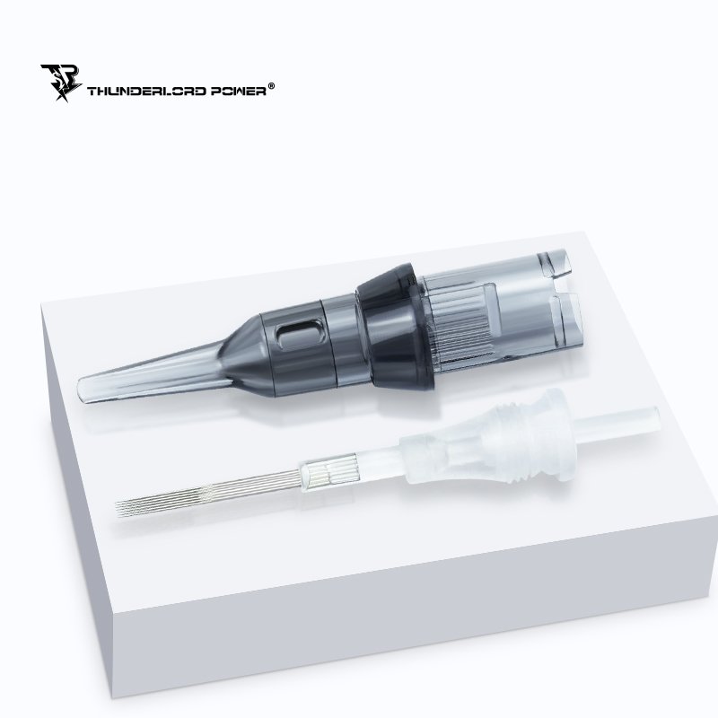 20pcs Tattoo Cartridge Needles Round Liner with Membrane Professional Disposable Tattoo Needle Cartridge for Rotary Machine