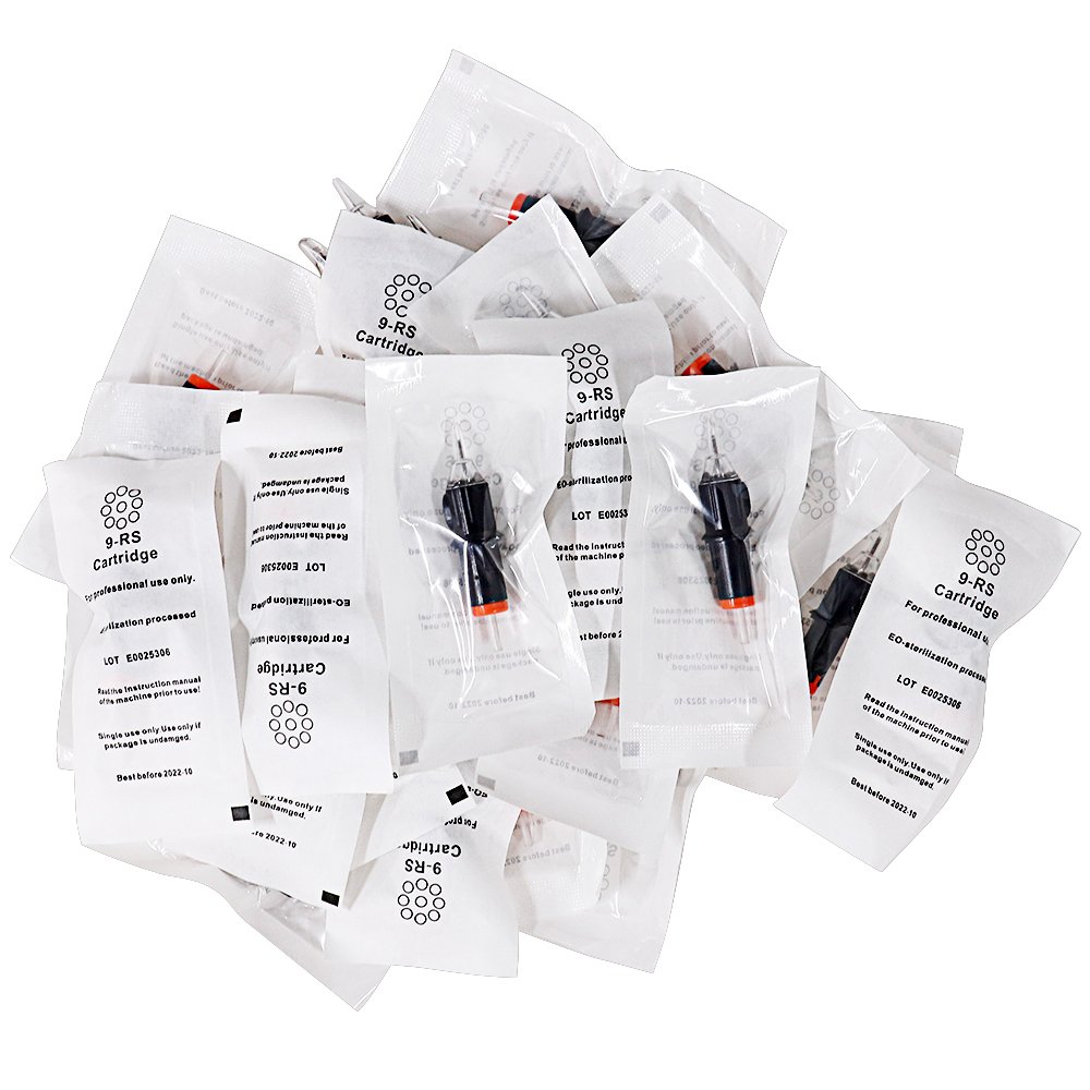 High Quality 0.35mm Tattoo Needles M1 RS RM RL Tattoo Needle Cartridges Direct Sale