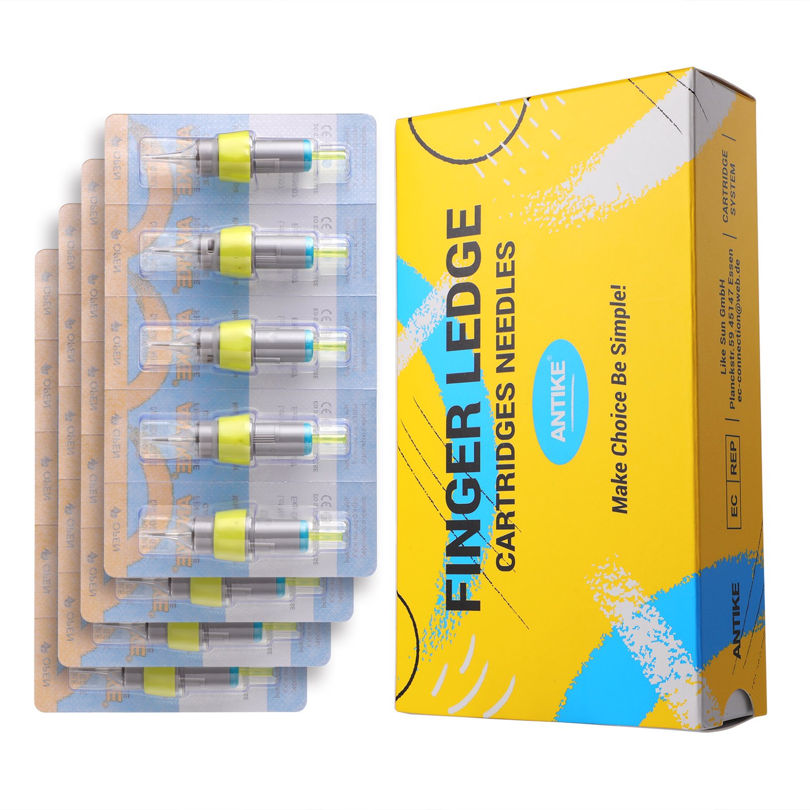 Factory Universal Permanent Makeup Cartridges Tattoo Needle Supply OEM Disposable Membrane Tattoo Cartridge Needle Professional