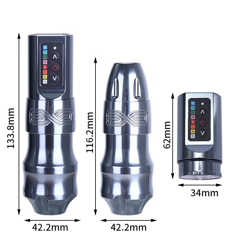 Private Label OEM ODM Wireless Machine Microblading Permanent Makeup Machine Kit Rotary Pen Tattoo Gun For Wholesale Body Art