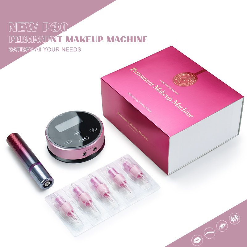 2023 New lauched dermographe permanent makeup machine tattoo pen kit for eyebrow/eyeline/lips microblading+MTS