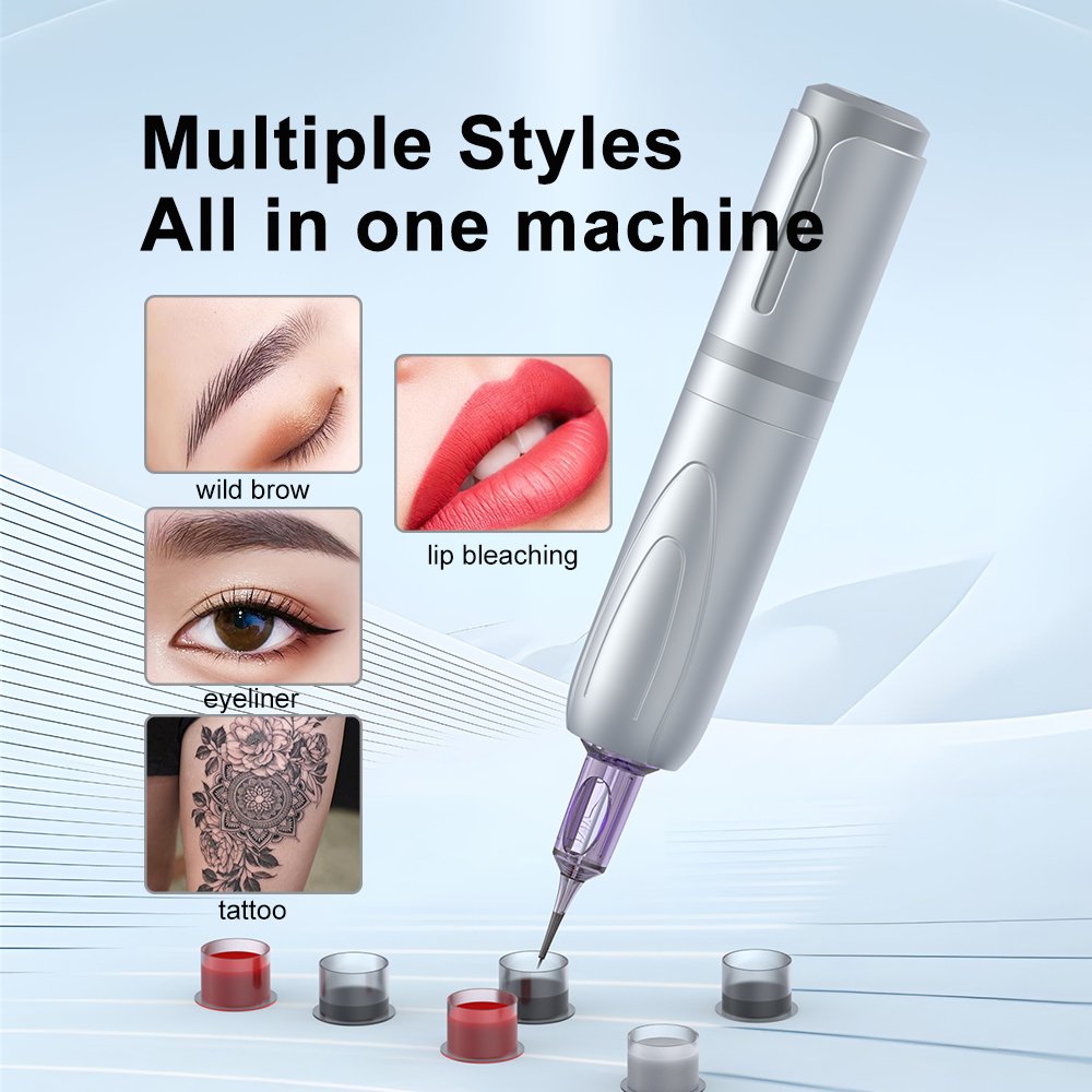 Hot sale products Mini Wireless SPM&PMU Machine Eyebrow Tattoo microblading machine for eyebrow maquina de tatuar