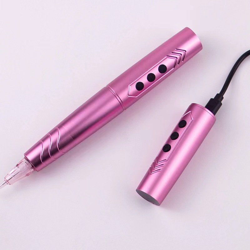 2 batteries PMU Tattoo Machine Set Best Tattoo Machine SMP Brands Wireless Tattoo Machine Kit for Permanent Make Up brows