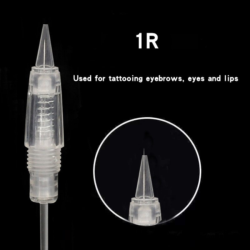 Professional Disposable Tattoo Cartridge Needle 1r l3r 5rl for Permanent Makeup Eyebrow Embroidery Microblading Machine Needles