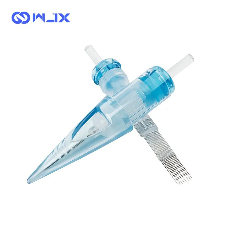 2024 New Microblading disposable Stainless Steel Tattoo needle For Permanent Makeup WJX cartridge