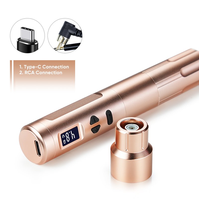 biomaser dermografo digital permanent makeup machine wireless eyebrow tattoo machine gun