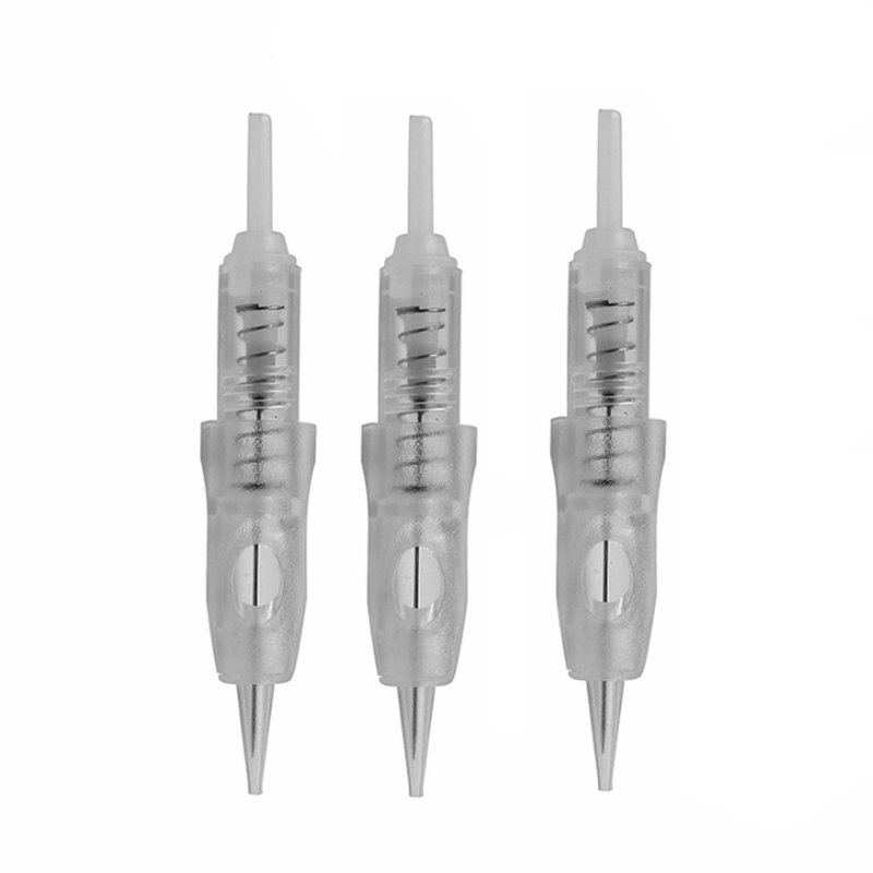 Screw Disposable Tattoo Cartridge Permanent Makeup Needles For Eyebrow Lips Permanent Makeup Eyebrow
