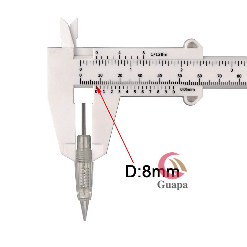 Disposable Permanent Makeup Cartridge Needles 9U Screw needles Charmant Liberty Tattoo Machine Nano and Hairstrokes Brow