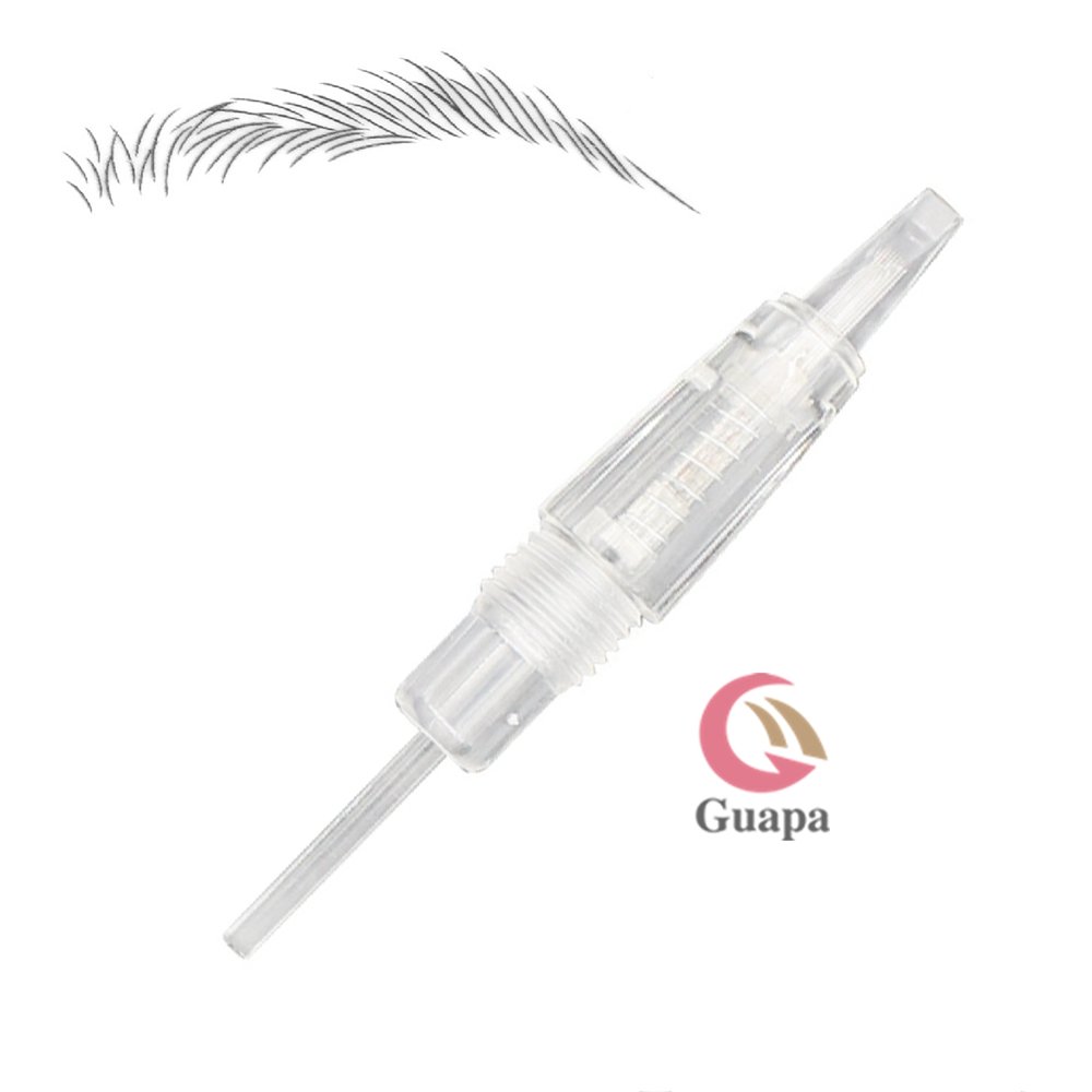 Disposable Permanent Makeup Cartridge Needles 9U Screw needles Charmant Liberty Tattoo Machine Nano and Hairstrokes Brow