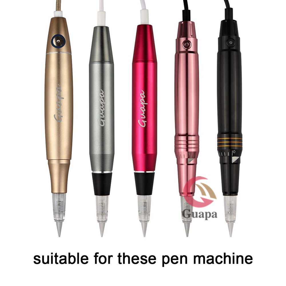 Disposable Permanent Makeup Cartridge Needles 9U Screw needles Charmant Liberty Tattoo Machine Nano and Hairstrokes Brow